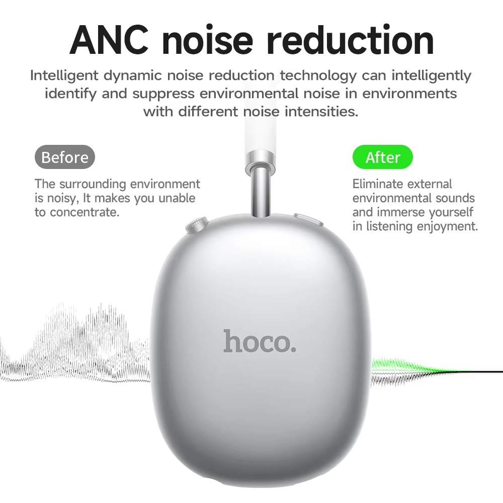 Hoco W55 Pleasing Bluetooth headphones Hoco W55 Pleasing Bluetooth headphones